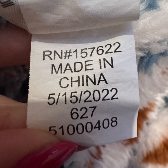 Eddie Bauer Women's Aztec Fleece Quarterzip Sweater Size Small Hiking Outdoor - Picture 8 of 12